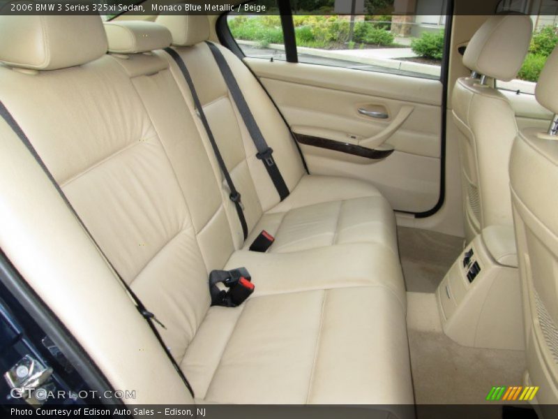 Monaco Blue Metallic / Beige 2006 BMW 3 Series 325xi Sedan