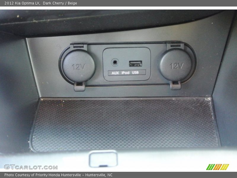 Dark Cherry / Beige 2012 Kia Optima LX