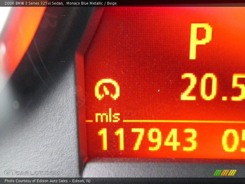 Monaco Blue Metallic / Beige 2006 BMW 3 Series 325xi Sedan