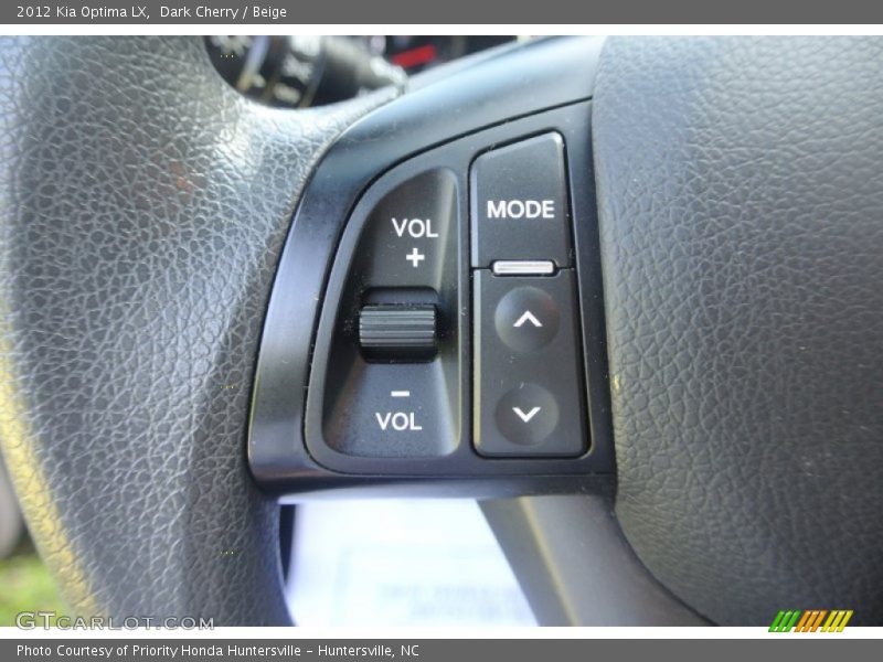 Dark Cherry / Beige 2012 Kia Optima LX