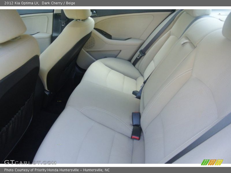 Dark Cherry / Beige 2012 Kia Optima LX