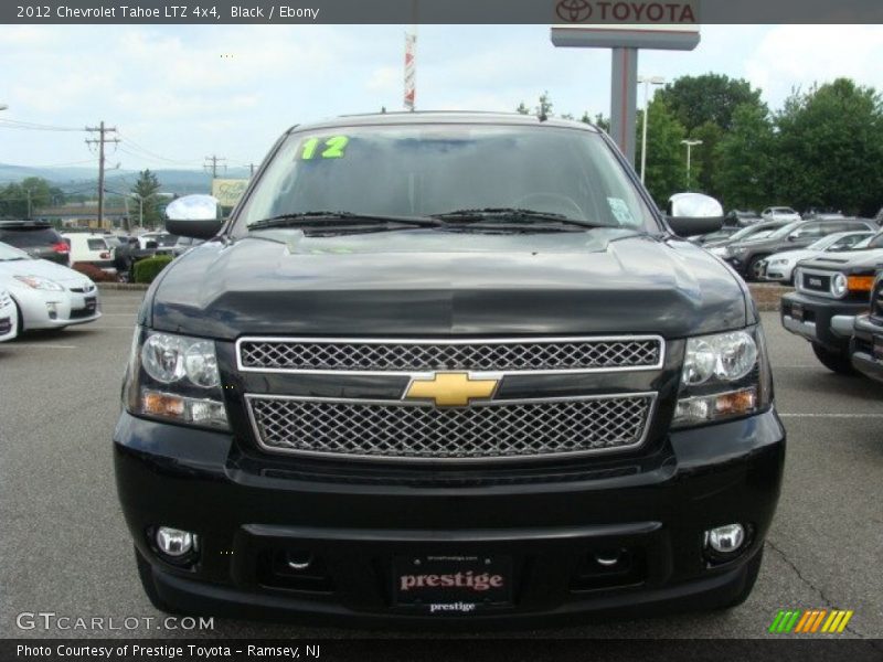 Black / Ebony 2012 Chevrolet Tahoe LTZ 4x4