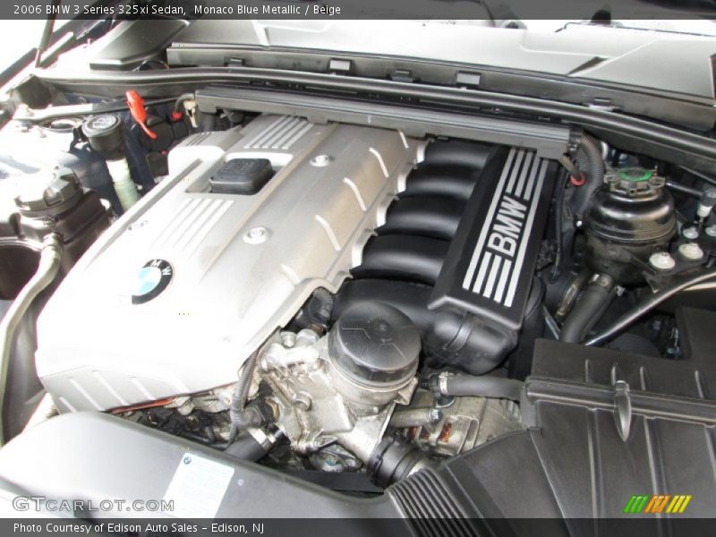 Monaco Blue Metallic / Beige 2006 BMW 3 Series 325xi Sedan