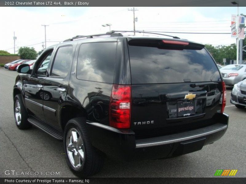 Black / Ebony 2012 Chevrolet Tahoe LTZ 4x4