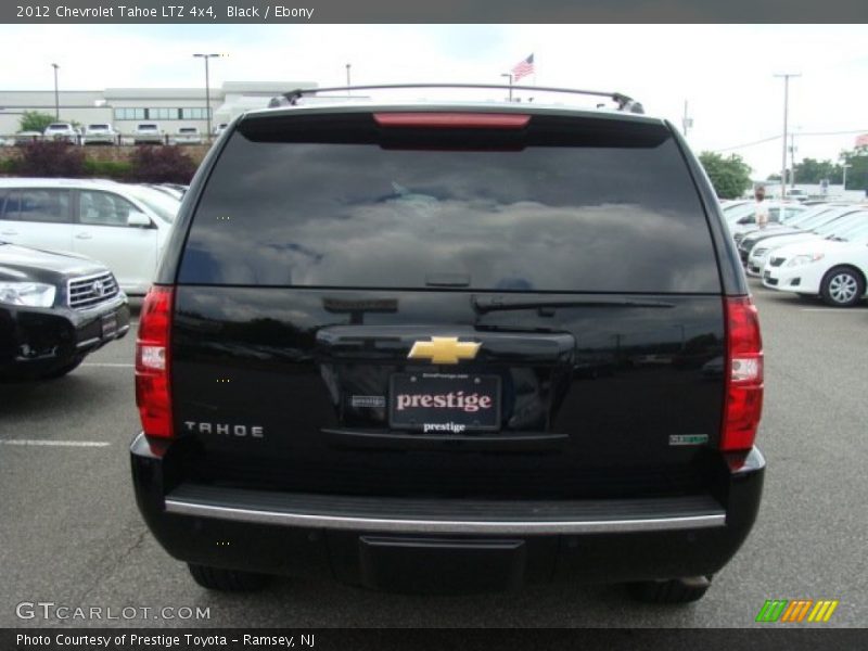 Black / Ebony 2012 Chevrolet Tahoe LTZ 4x4
