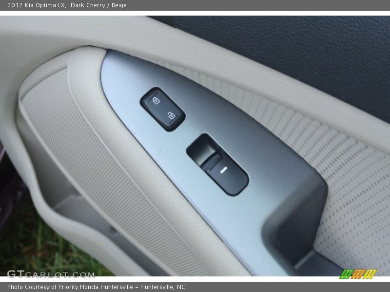 Dark Cherry / Beige 2012 Kia Optima LX