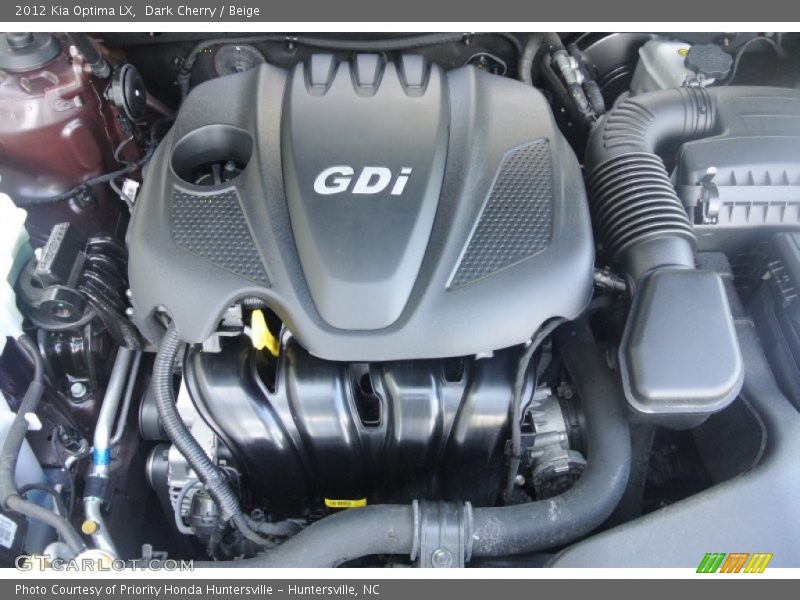 Dark Cherry / Beige 2012 Kia Optima LX