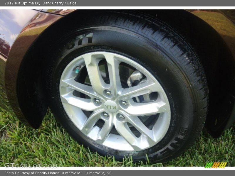 Dark Cherry / Beige 2012 Kia Optima LX