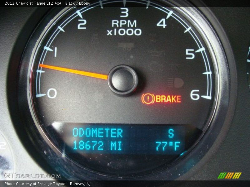 Black / Ebony 2012 Chevrolet Tahoe LTZ 4x4