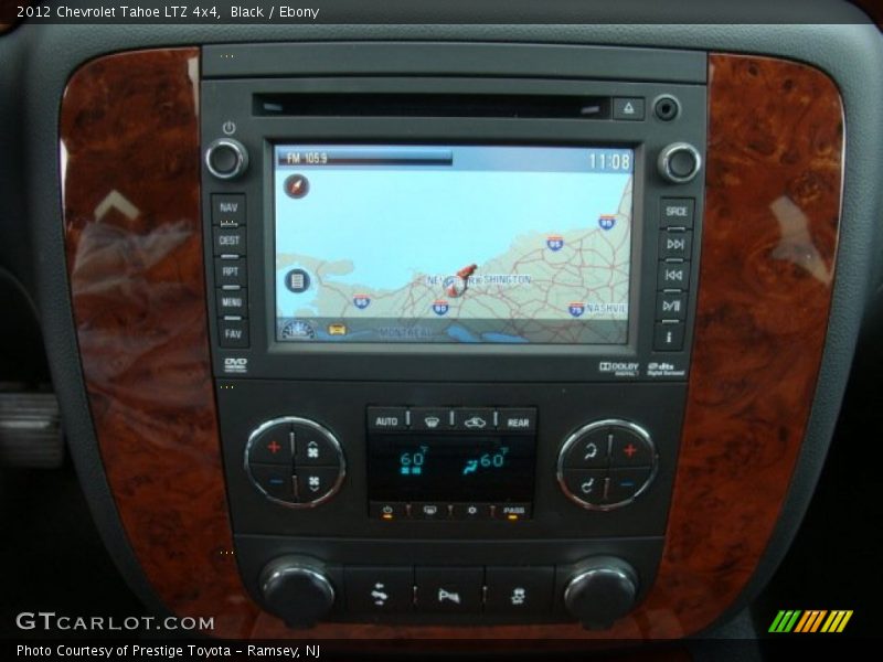 Black / Ebony 2012 Chevrolet Tahoe LTZ 4x4
