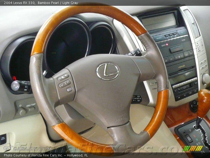 Bamboo Pearl / Light Gray 2004 Lexus RX 330