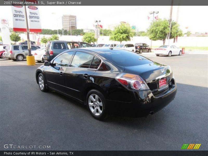 Super Black / Charcoal 2007 Nissan Altima 3.5 SL