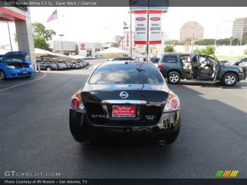 Super Black / Charcoal 2007 Nissan Altima 3.5 SL