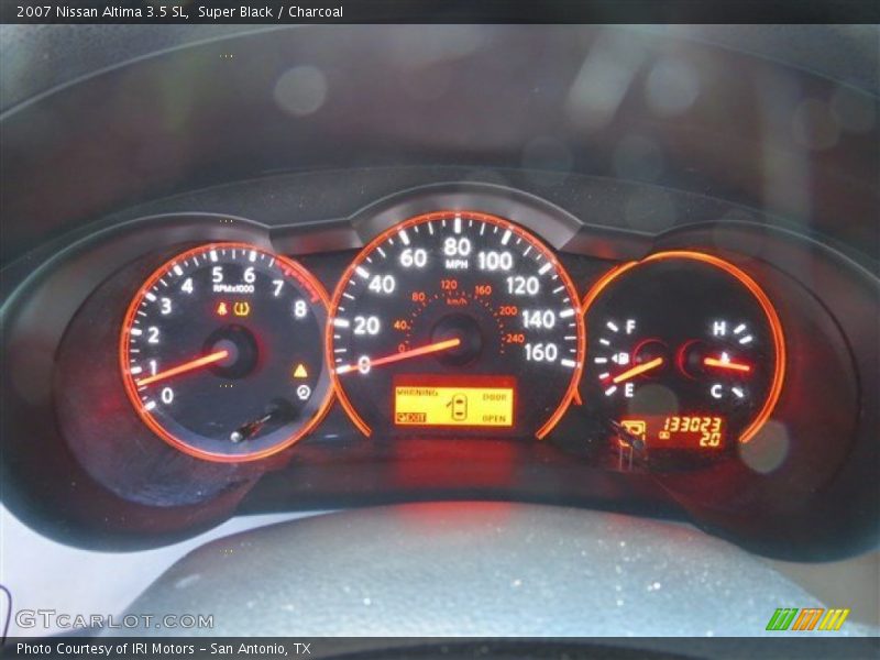 Super Black / Charcoal 2007 Nissan Altima 3.5 SL