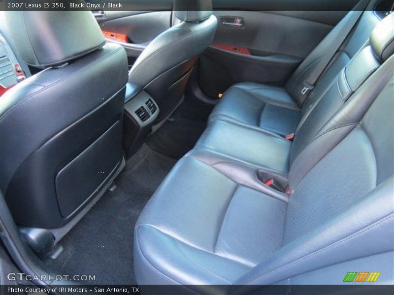 Black Onyx / Black 2007 Lexus ES 350