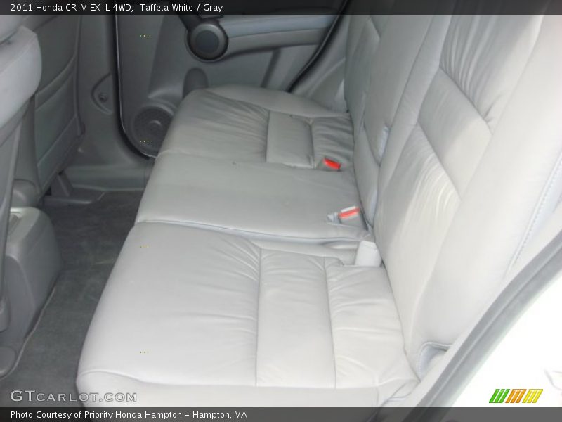 Taffeta White / Gray 2011 Honda CR-V EX-L 4WD