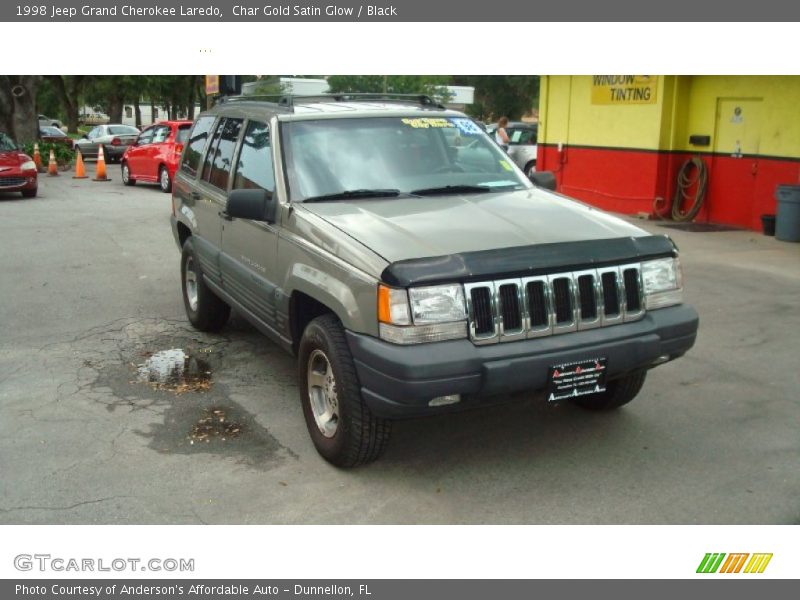 Char Gold Satin Glow / Black 1998 Jeep Grand Cherokee Laredo