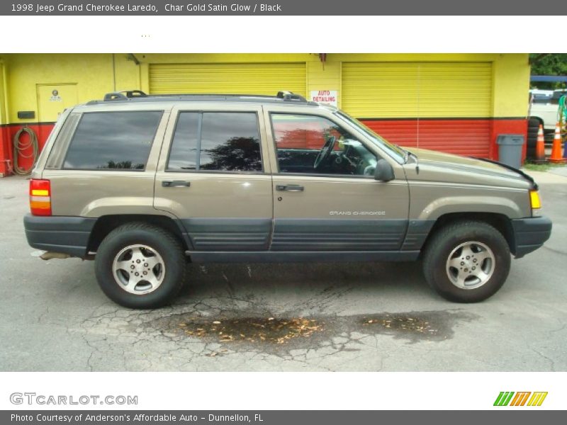 Char Gold Satin Glow / Black 1998 Jeep Grand Cherokee Laredo