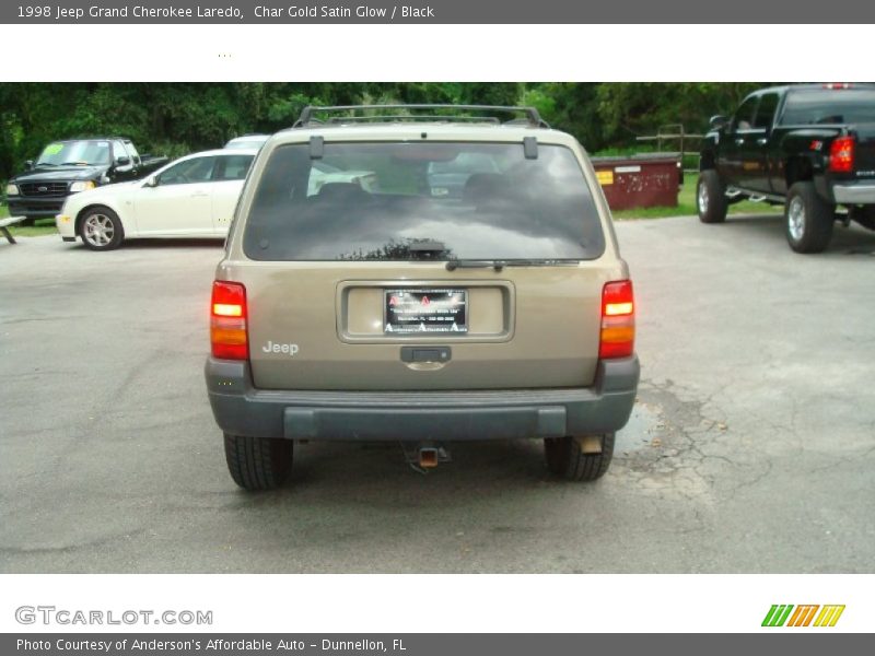 Char Gold Satin Glow / Black 1998 Jeep Grand Cherokee Laredo