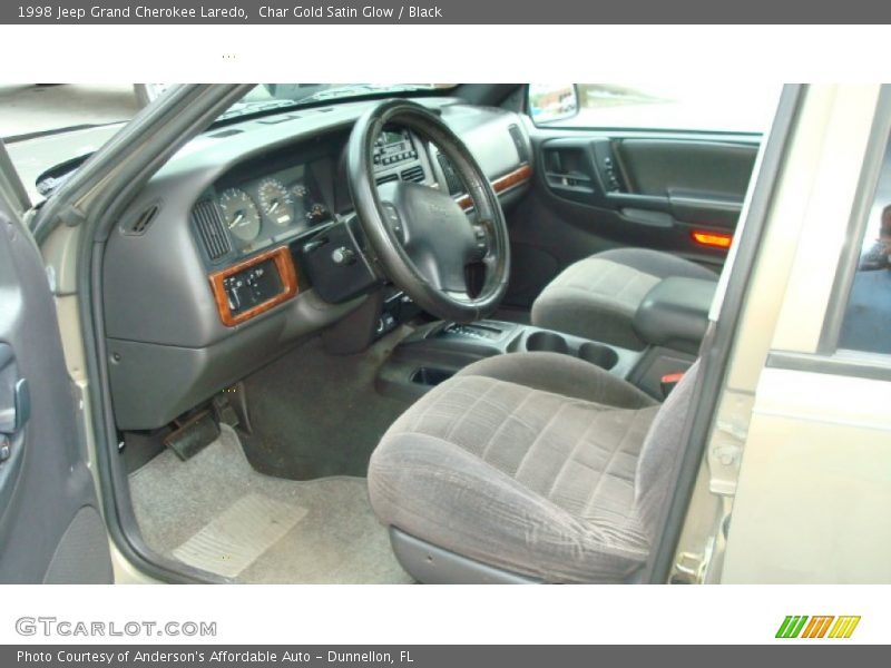 Black Interior - 1998 Grand Cherokee Laredo 