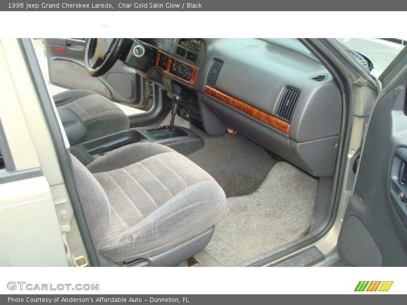 Char Gold Satin Glow / Black 1998 Jeep Grand Cherokee Laredo