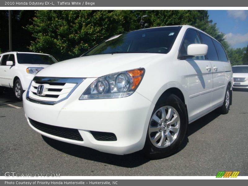 Taffeta White / Beige 2010 Honda Odyssey EX-L