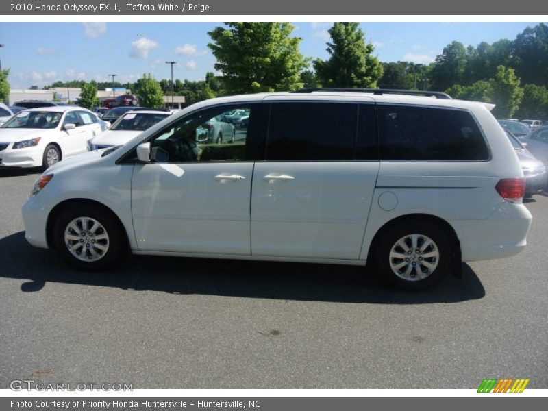 Taffeta White / Beige 2010 Honda Odyssey EX-L