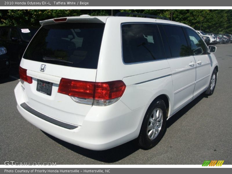 Taffeta White / Beige 2010 Honda Odyssey EX-L