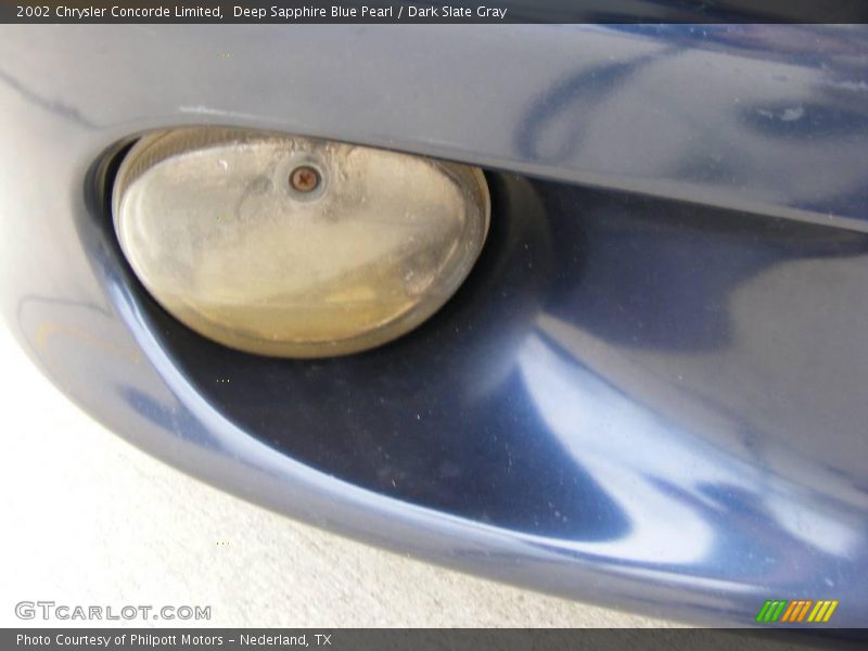 Deep Sapphire Blue Pearl / Dark Slate Gray 2002 Chrysler Concorde Limited