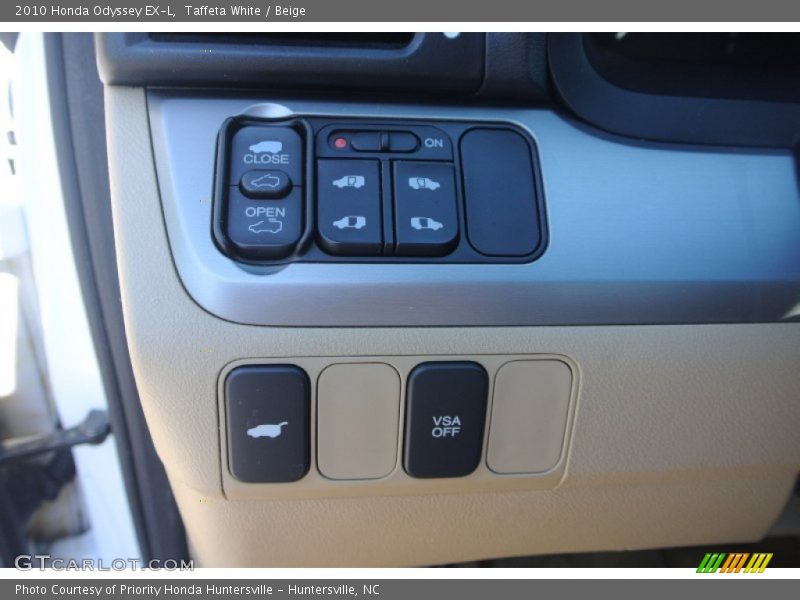 Taffeta White / Beige 2010 Honda Odyssey EX-L