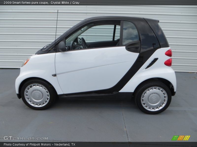  2009 fortwo pure coupe Crystal White