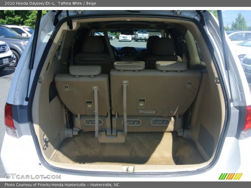 Taffeta White / Beige 2010 Honda Odyssey EX-L