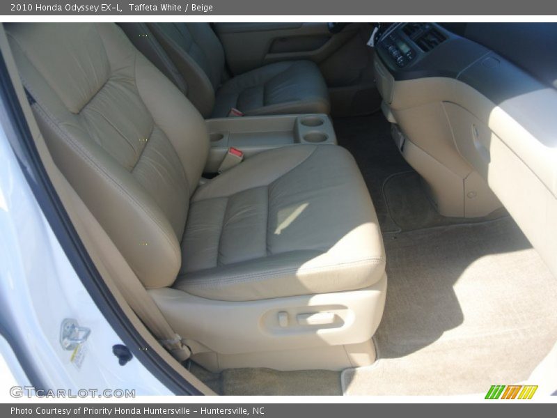 Taffeta White / Beige 2010 Honda Odyssey EX-L