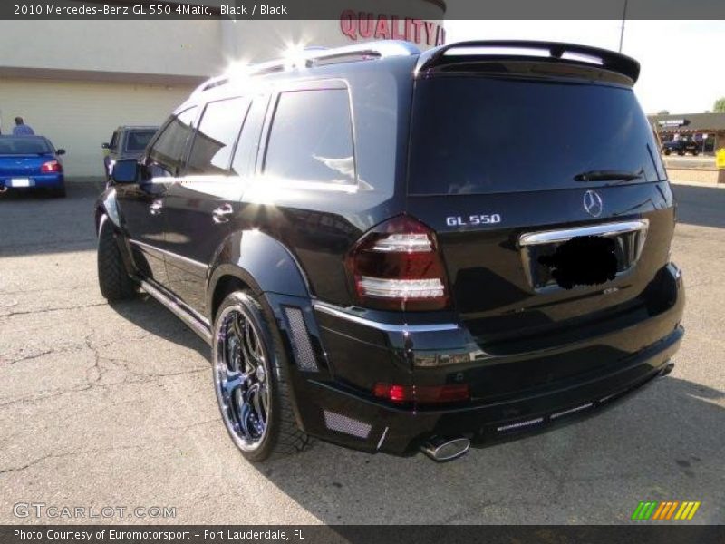 Black / Black 2010 Mercedes-Benz GL 550 4Matic