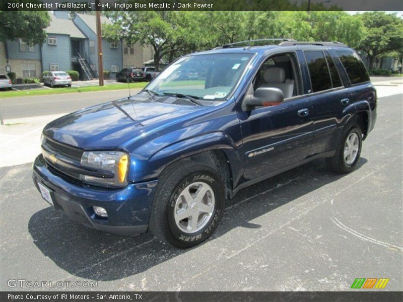 Indigo Blue Metallic / Dark Pewter 2004 Chevrolet TrailBlazer LT 4x4