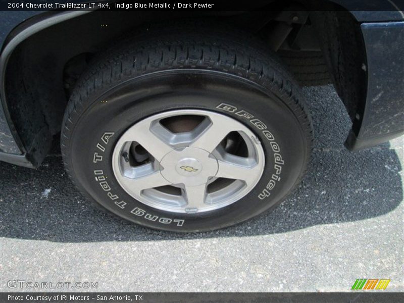 Indigo Blue Metallic / Dark Pewter 2004 Chevrolet TrailBlazer LT 4x4
