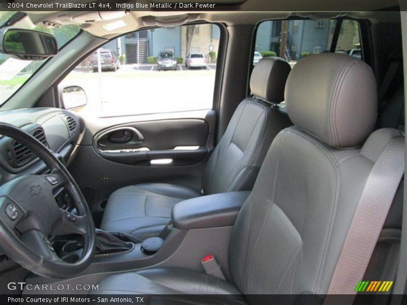Indigo Blue Metallic / Dark Pewter 2004 Chevrolet TrailBlazer LT 4x4