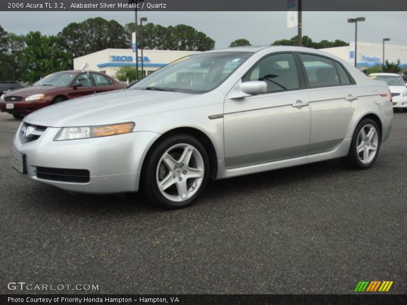 Alabaster Silver Metallic / Quartz 2006 Acura TL 3.2