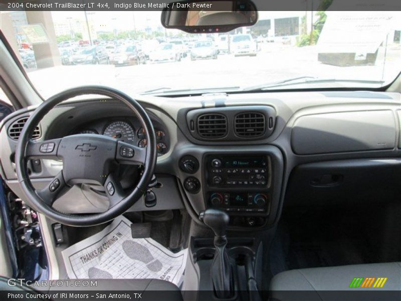 Indigo Blue Metallic / Dark Pewter 2004 Chevrolet TrailBlazer LT 4x4