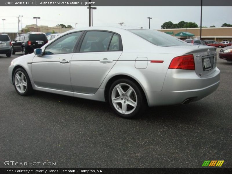 Alabaster Silver Metallic / Quartz 2006 Acura TL 3.2