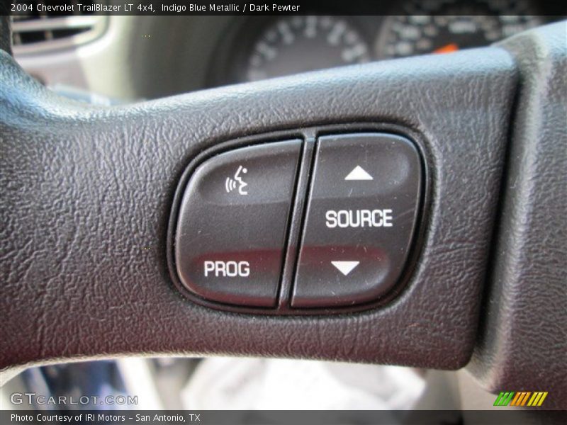 Indigo Blue Metallic / Dark Pewter 2004 Chevrolet TrailBlazer LT 4x4