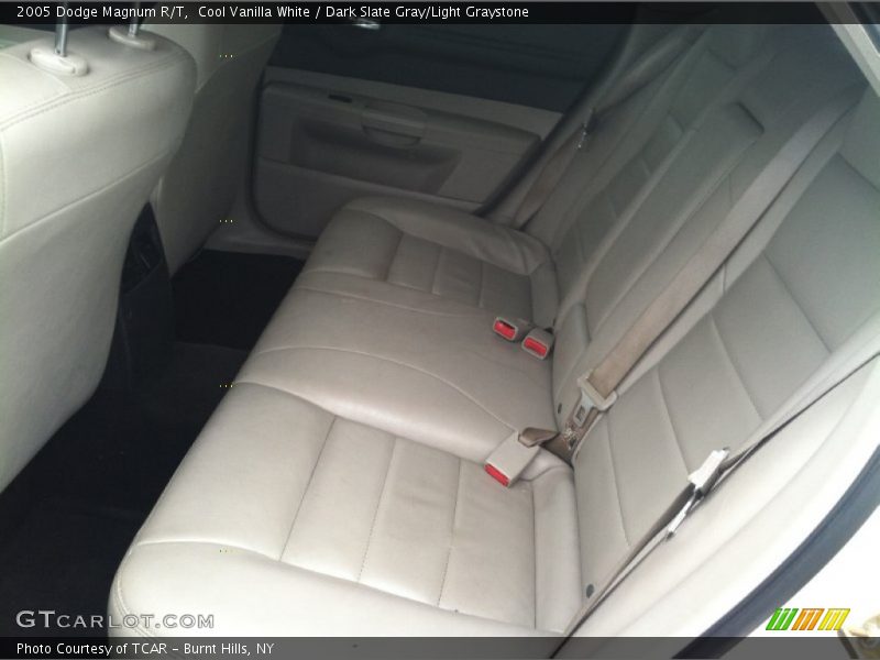 Cool Vanilla White / Dark Slate Gray/Light Graystone 2005 Dodge Magnum R/T