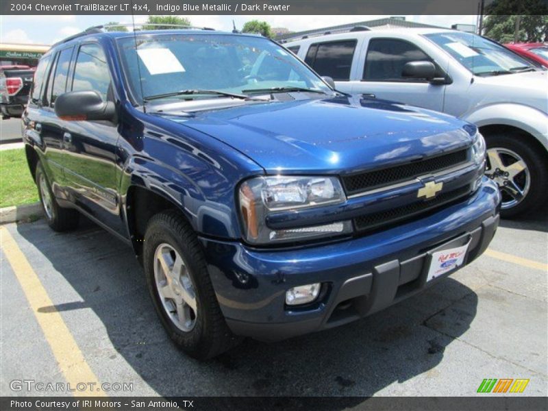 Indigo Blue Metallic / Dark Pewter 2004 Chevrolet TrailBlazer LT 4x4
