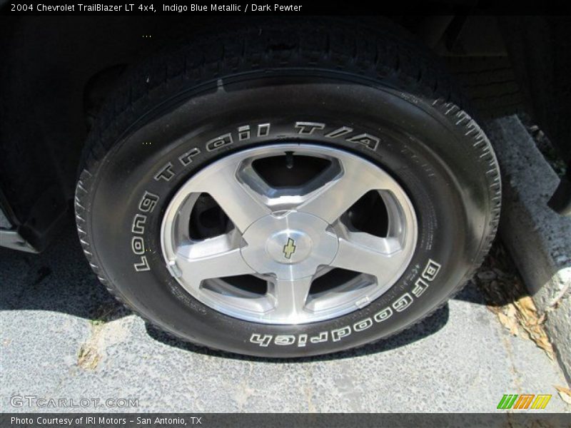 Indigo Blue Metallic / Dark Pewter 2004 Chevrolet TrailBlazer LT 4x4