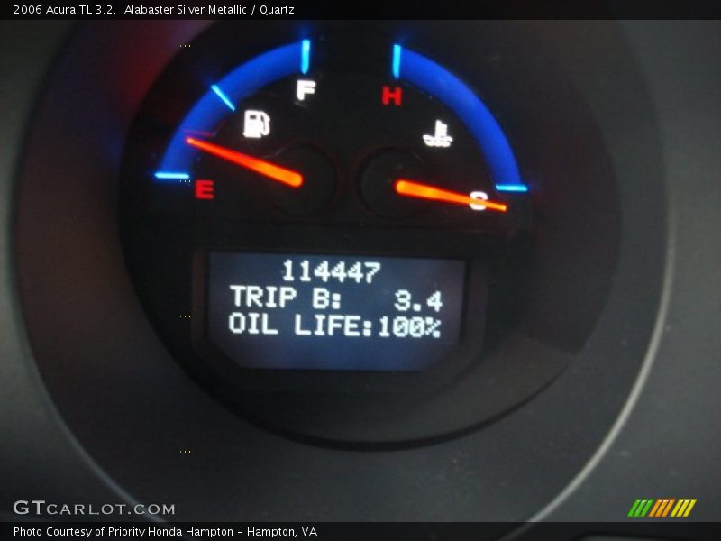 Alabaster Silver Metallic / Quartz 2006 Acura TL 3.2