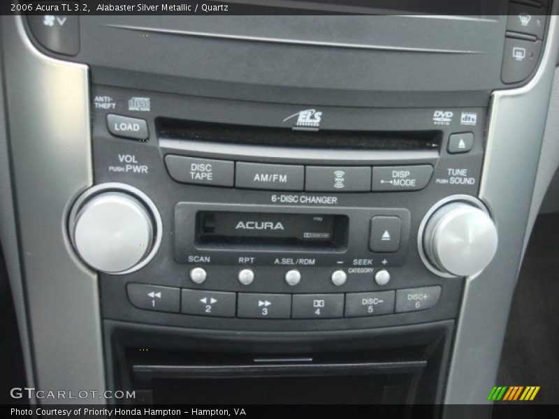 Alabaster Silver Metallic / Quartz 2006 Acura TL 3.2