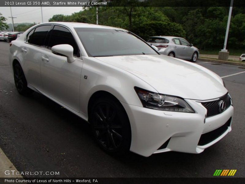 Starfire White Pearl / Cabernet 2013 Lexus GS 350 AWD