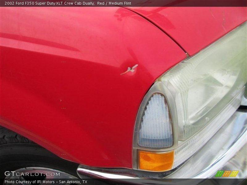 Red / Medium Flint 2002 Ford F350 Super Duty XLT Crew Cab Dually