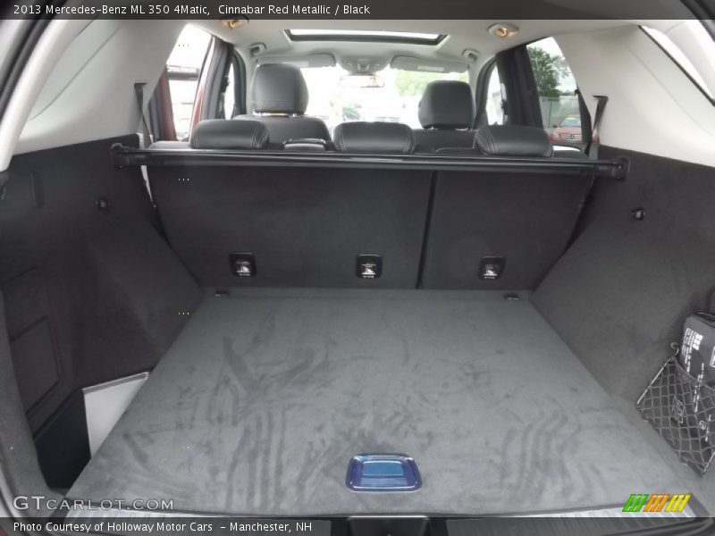 Cinnabar Red Metallic / Black 2013 Mercedes-Benz ML 350 4Matic