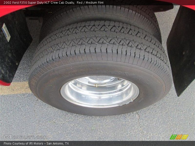 Red / Medium Flint 2002 Ford F350 Super Duty XLT Crew Cab Dually
